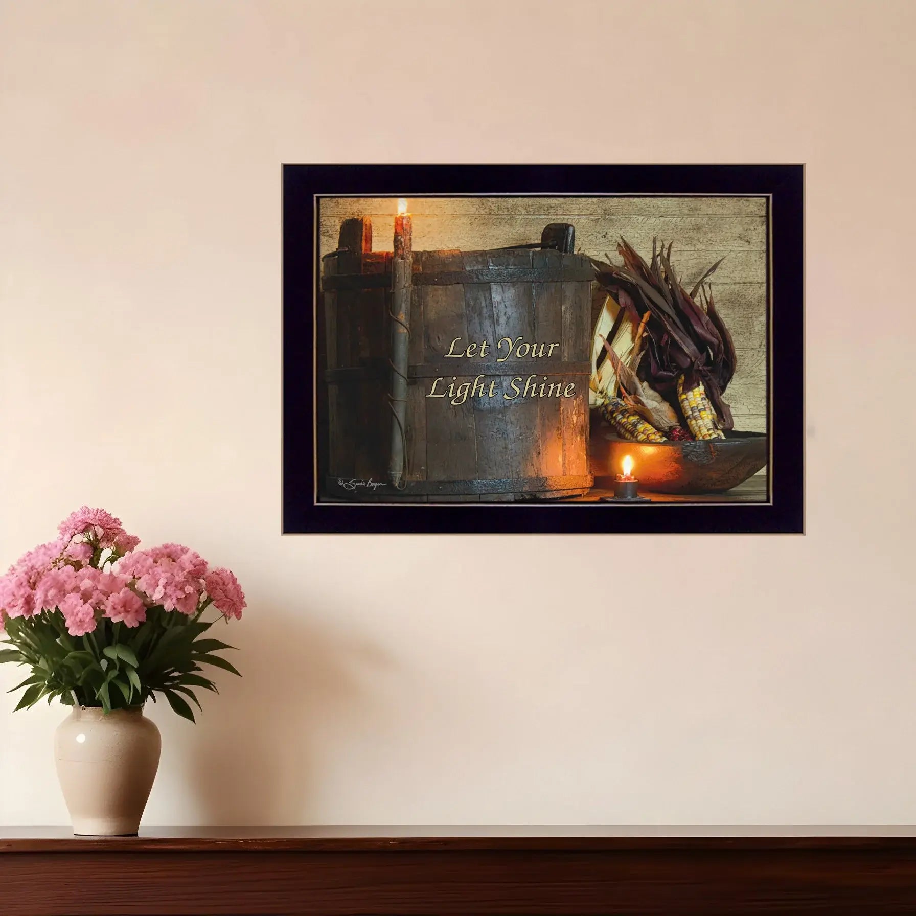 Indian Corn 1 Black Framed Print Wall Art - Homeroots - Flyclothing LLC