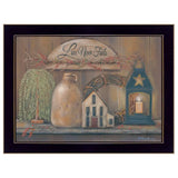 Love Never Fails 4 Black Framed Print Wall Art - Homeroots - Flyclothing LLC