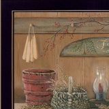 Treasures on the Shelf I 1 Black Framed Print Wall Art - Homeroots - Flyclothing LLC