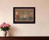 Treasures on the Shelf I 1 Black Framed Print Wall Art - Homeroots - Flyclothing LLC