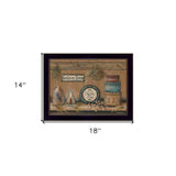 Treasures on the Shelf II 1 Black Framed Print Wall Art - Homeroots - Flyclothing LLC