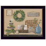Farmhouse Bath I 1 Black Framed Print Bathroom Wall Art - Homeroots - Flyclothing LLC