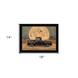 Harvest Moon 1 Black Framed Print Kitchen Wall Art - Homeroots - Flyclothing LLC