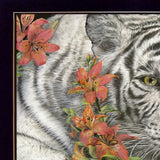 Tiger Lily 1 Black Framed Print Wall Art - Homeroots - Flyclothing LLC