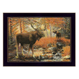 Call of the Wild 1 Black Framed Print Wall Art - Homeroots