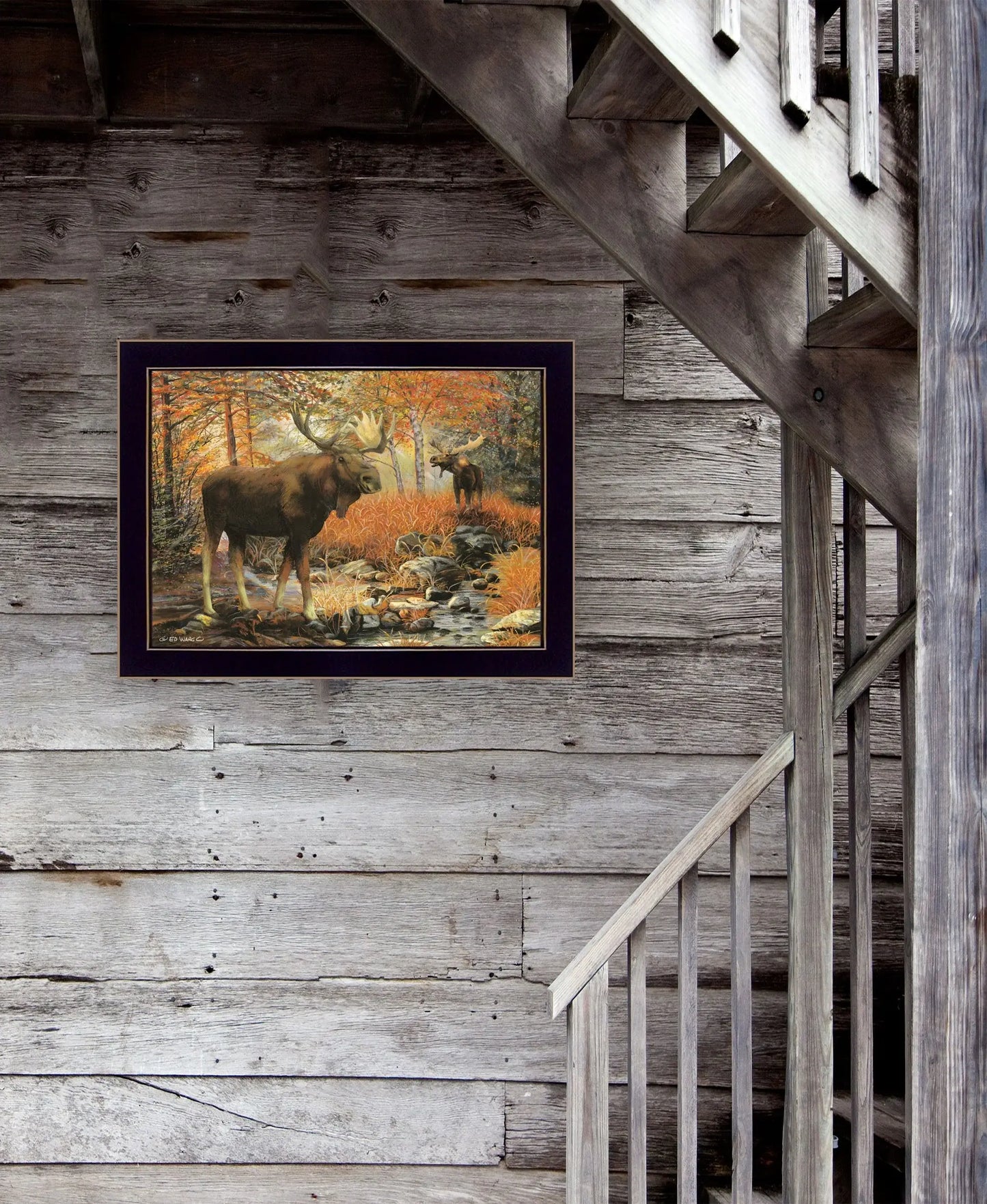 Call of the Wild 1 Black Framed Print Wall Art - Homeroots - Flyclothing LLC