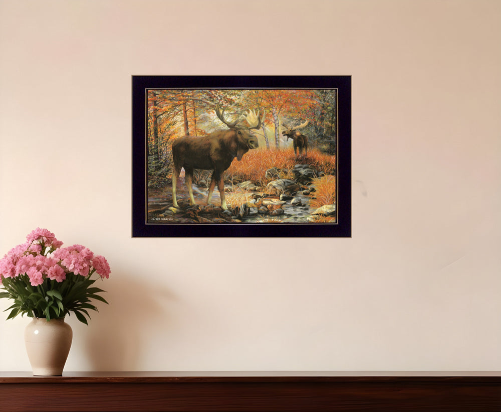 Call of the Wild 1 Black Framed Print Wall Art - Homeroots