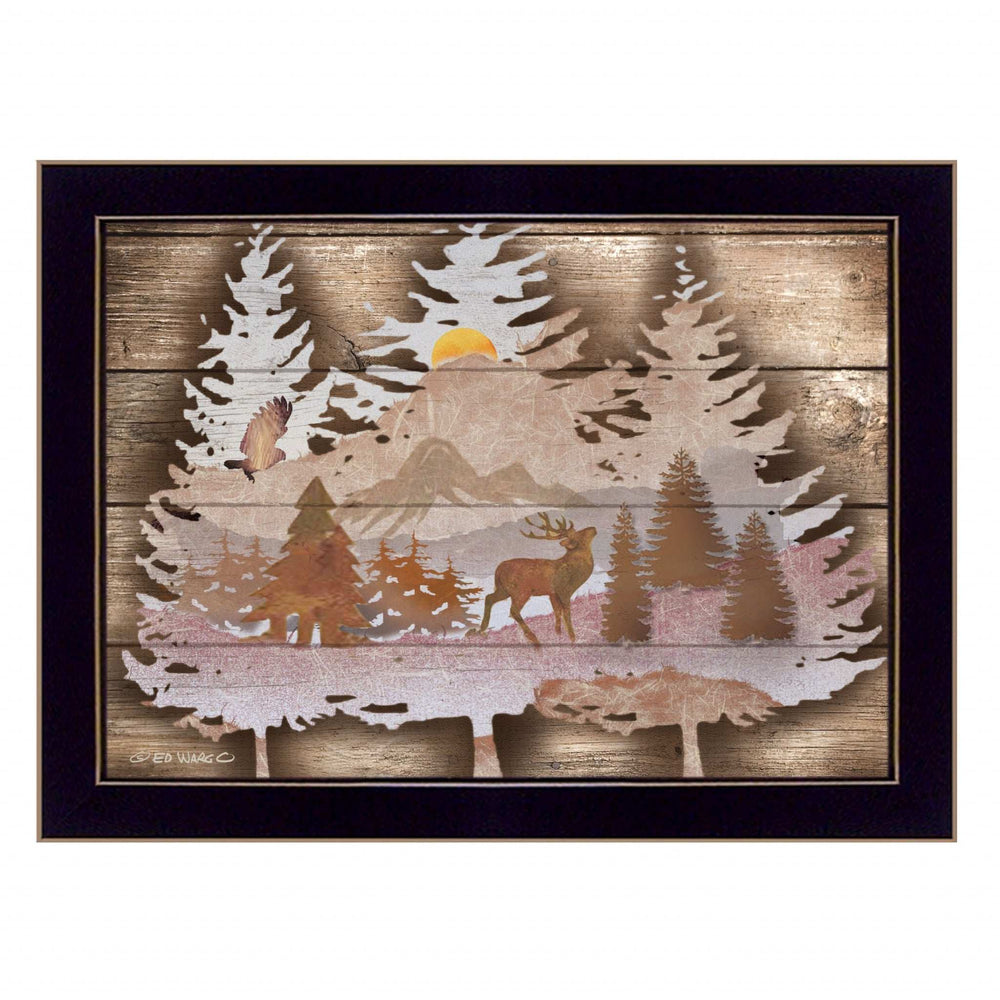 Great Outdoors I 1 Black Framed Print Wall Art - Homeroots - Flyclothing LLC