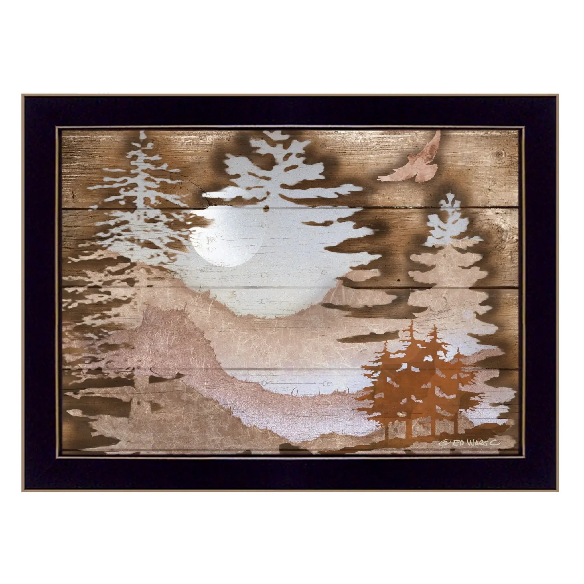 Great Outdoors II 1 Black Framed Print Wall Art - Homeroots - Flyclothing LLC