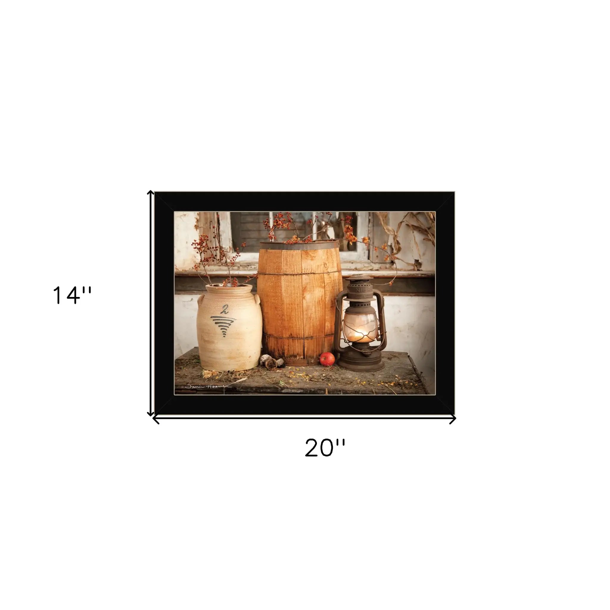 The Nail Keg 1 Black Framed Print Wall Art - Homeroots - Flyclothing LLC