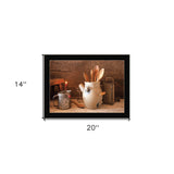 Grandmas Kitchen Tools 1 Black Framed Print Kitchen Wall Art - Homeroots - Flyclothing LLC