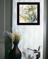 Sea glass Garden II 1 Black Framed Print Wall Art - Homeroots - Flyclothing LLC