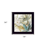 Sea glass Garden II 1 Black Framed Print Wall Art - Homeroots - Flyclothing LLC