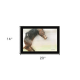 Leap Of Faith 1 Black Framed Print Wall Art - Homeroots - Flyclothing LLC
