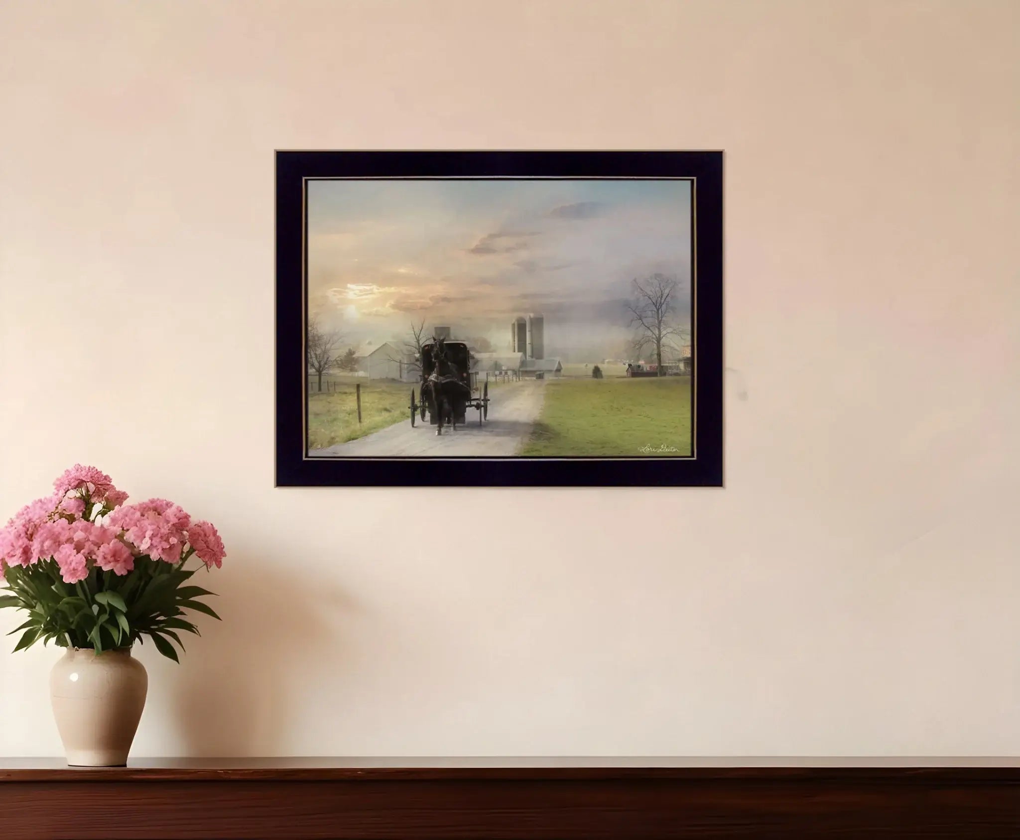 Morning Exercise 1 Black Framed Print Wall Art - Homeroots - Flyclothing LLC