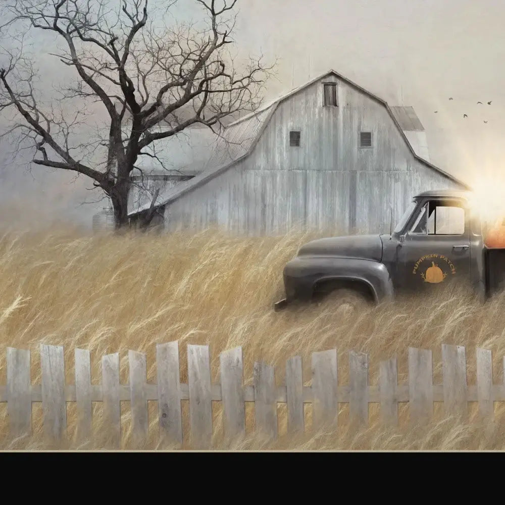 Fall Pumpkin Harvest 1 Black Framed Print Kitchen Wall Art - Homeroots - Flyclothing LLC