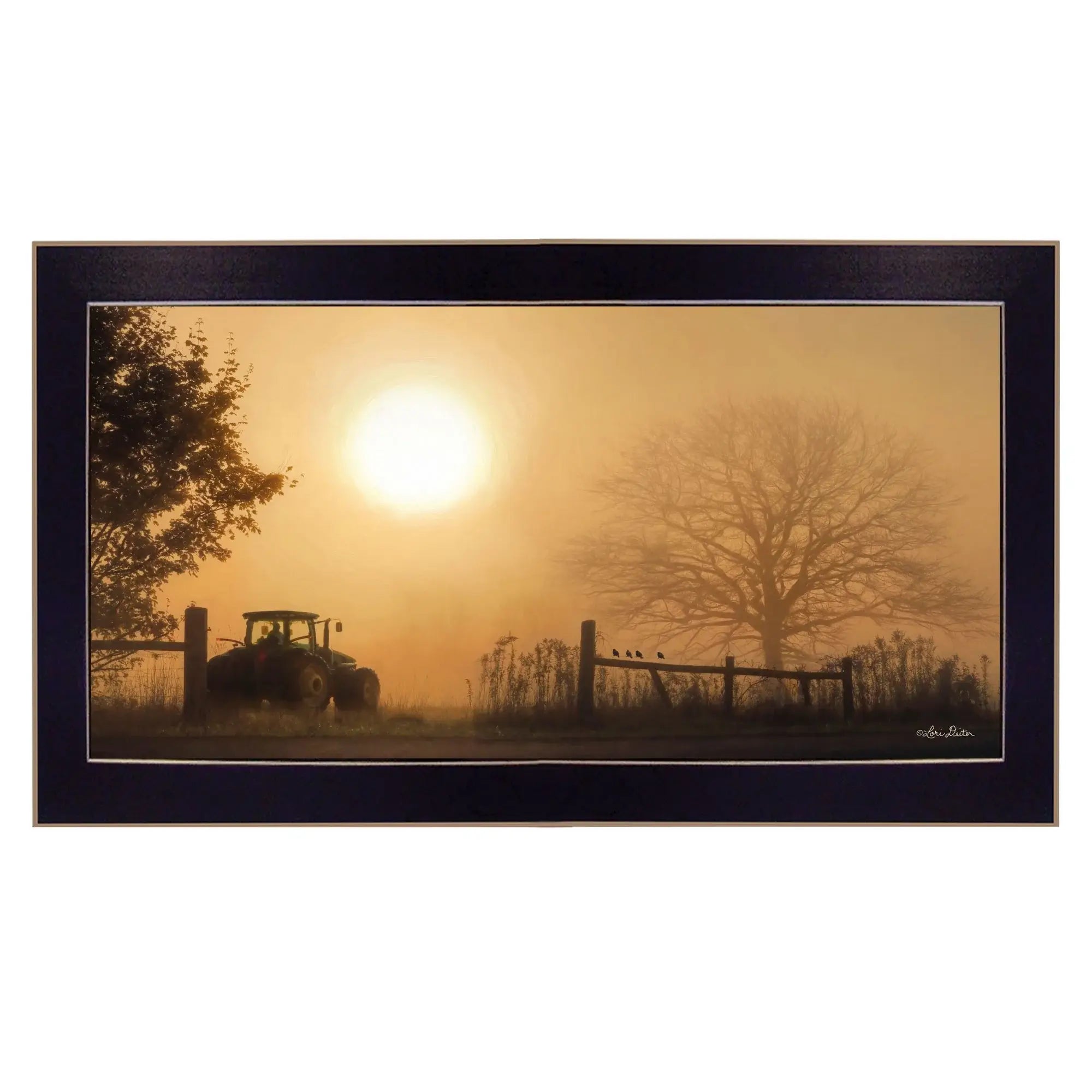 Start Your Engines 1 Black Framed Print Wall Art - Homeroots - Flyclothing LLC
