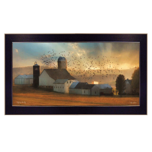Light of a New Day 1 Black Framed Print Wall Art - Homeroots - Flyclothing LLC