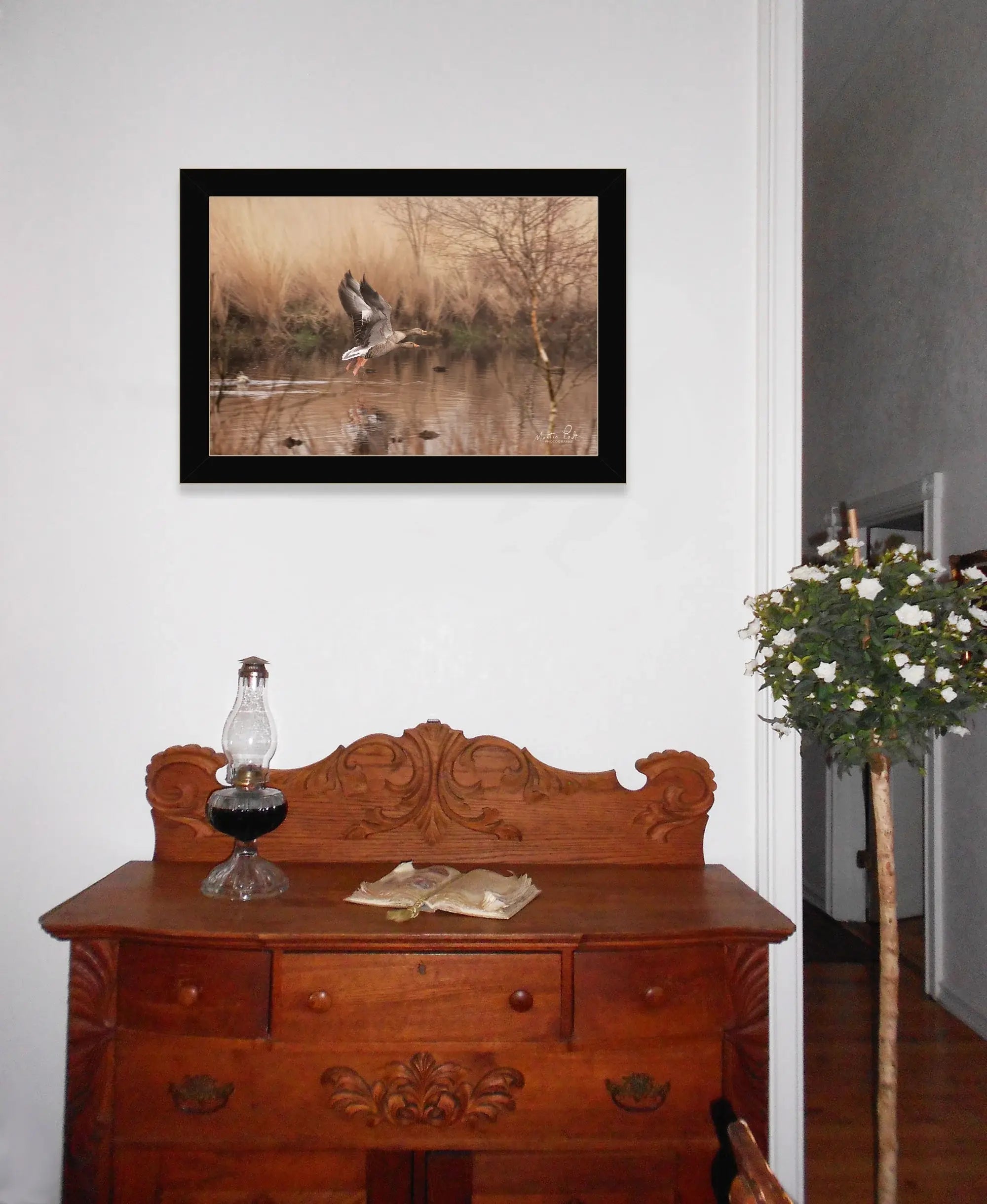 Fly Away 3 Black Framed Print Wall Art - Homeroots - Flyclothing LLC