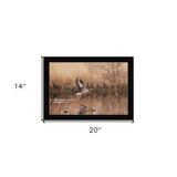 Fly Away 3 Black Framed Print Wall Art - Homeroots - Flyclothing LLC
