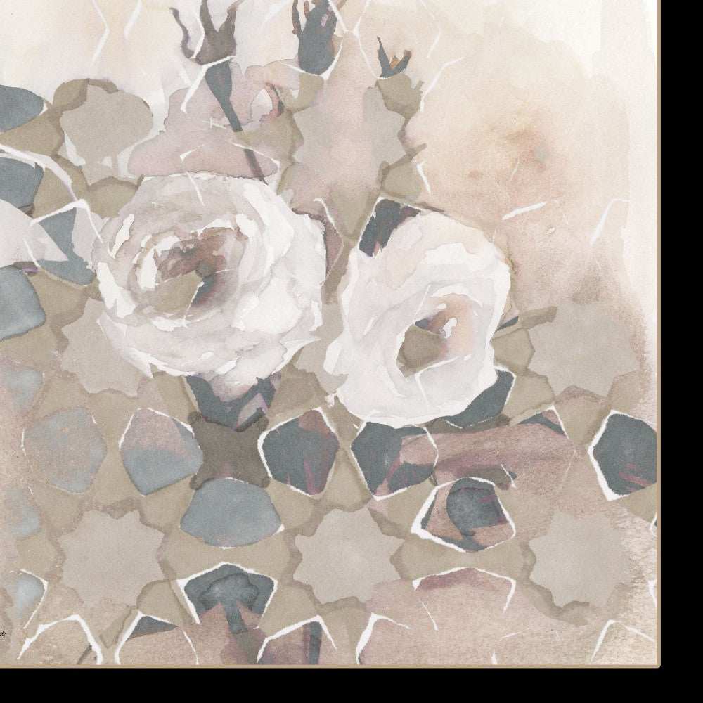 Transitional Blooms I 1 Black Framed Print Wall Art - Homeroots - Flyclothing LLC