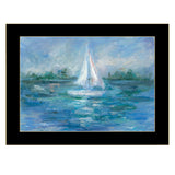 A Day In the Life 1 Black Framed Print Wall Art - Homeroots