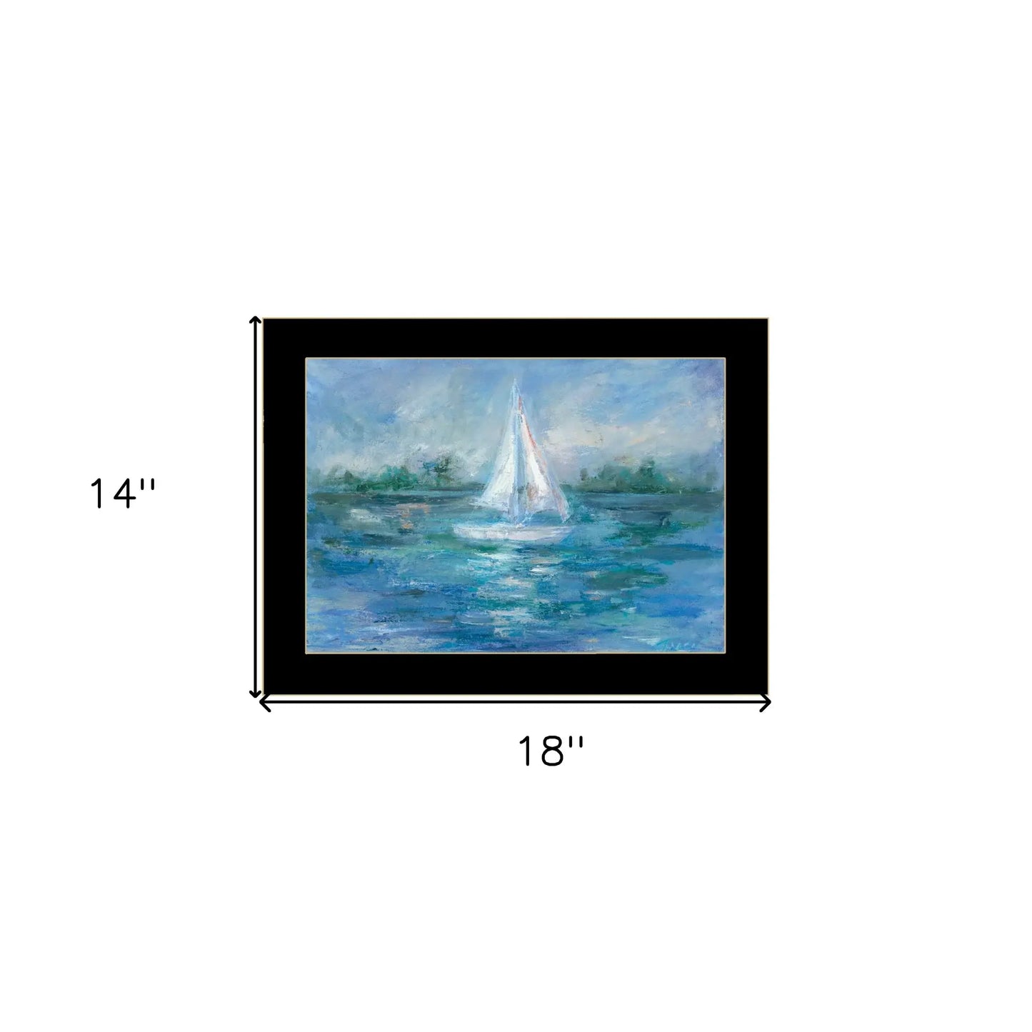 A Day In the Life 1 Black Framed Print Wall Art - Homeroots - Flyclothing LLC