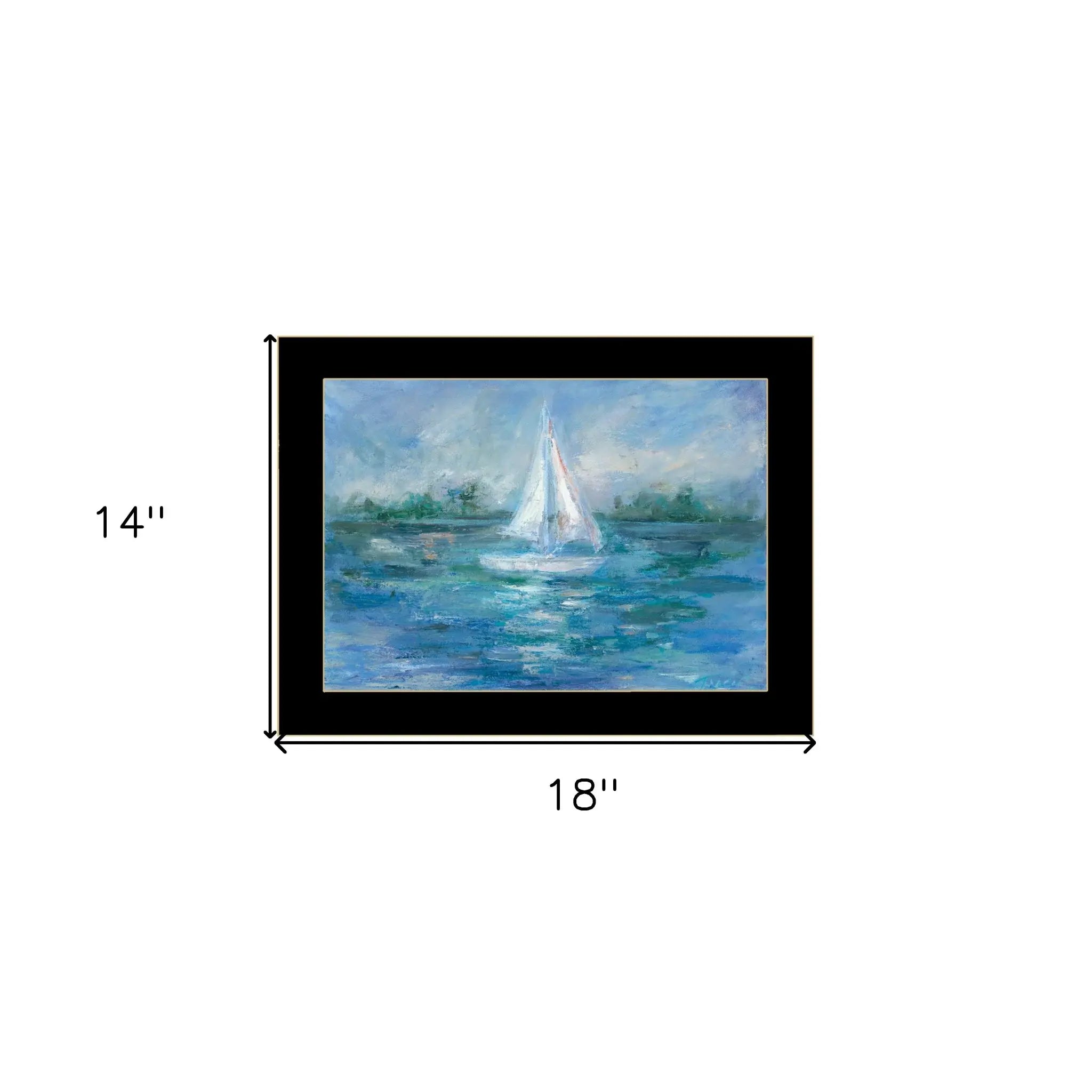 A Day In the Life 1 Black Framed Print Wall Art - Homeroots - Flyclothing LLC