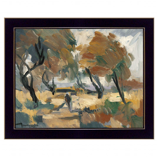 Early Walk 1 Black Framed Print Wall Art - Homeroots - Flyclothing LLC