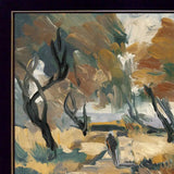 Early Walk 1 Black Framed Print Wall Art - Homeroots