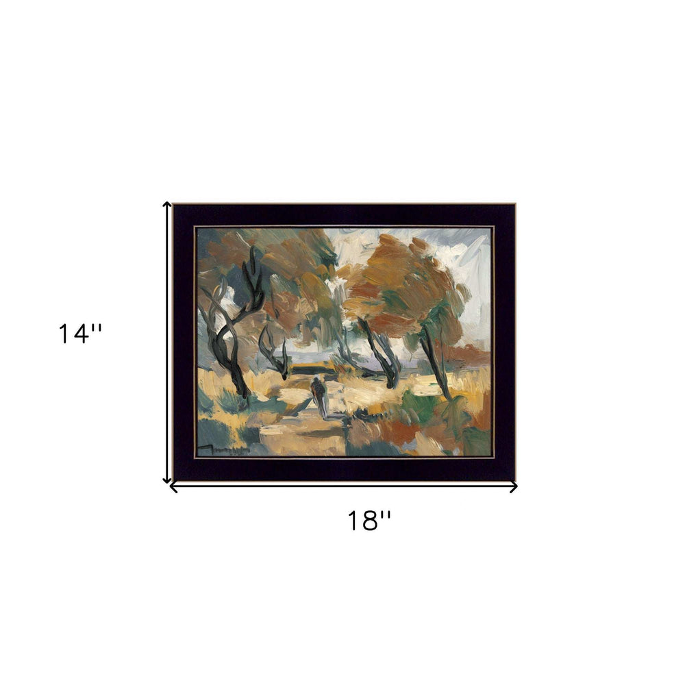 Early Walk 1 Black Framed Print Wall Art - Homeroots - Flyclothing LLC