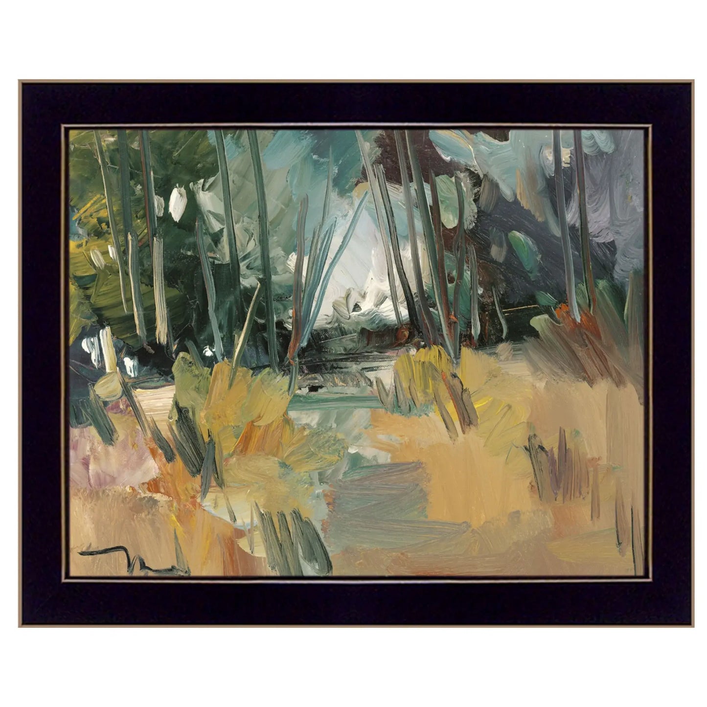 A New Day 4 Black Framed Print Wall Art - Homeroots - Flyclothing LLC