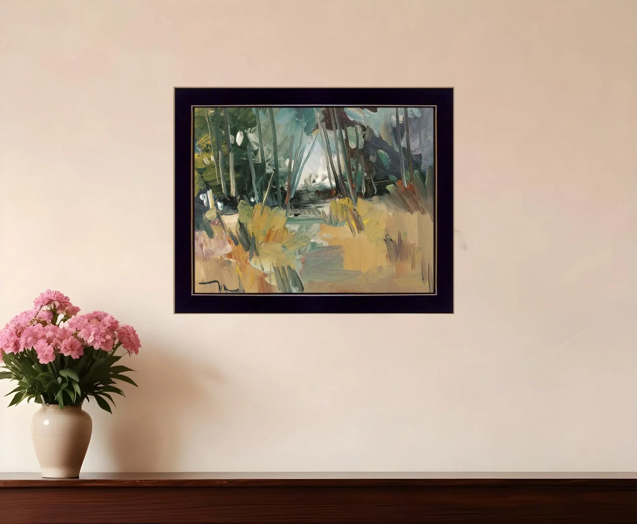 A New Day 4 Black Framed Print Wall Art - Homeroots - Flyclothing LLC
