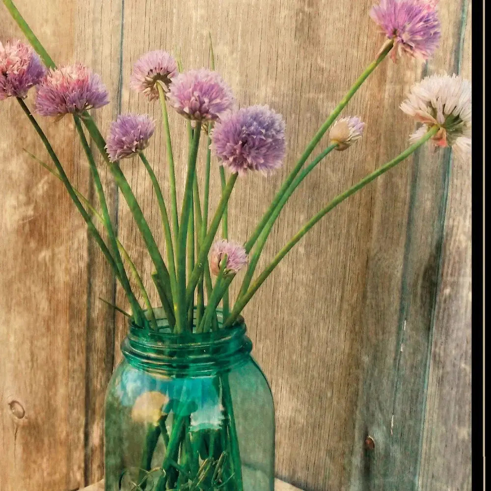 Country Chives 2 Black Framed Print Wall Art - Homeroots - Flyclothing LLC