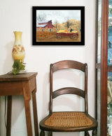 Autumn Blessings 3 Black Framed Print Wall Art - Homeroots - Flyclothing LLC