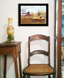 Autumn Blessings 3 Black Framed Print Wall Art - Homeroots - Flyclothing LLC