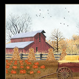 Autumn Blessings 3 Black Framed Print Wall Art - Homeroots