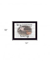 We Go Together 3 Black Framed Print Wall Art - Homeroots - Flyclothing LLC