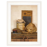 Laundry Soap 1 White Framed Print Bathroom Wall Art - Homeroots