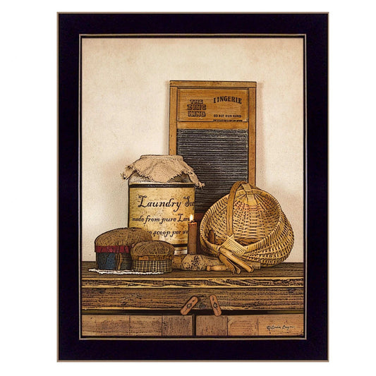 Laundry Soap 3 Black Framed Print Bathroom Wall Art - Homeroots - Flyclothing LLC