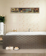 Country Bath Shelf 5 Brown Framed Print Bathroom Wall Art - Homeroots - Flyclothing LLC