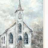 Faith 3 White Framed Print Wall Art - Homeroots - Flyclothing LLC