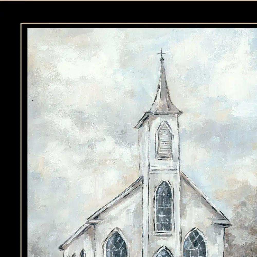 Faith 4 Black Framed Print Wall Art - Homeroots - Flyclothing LLC