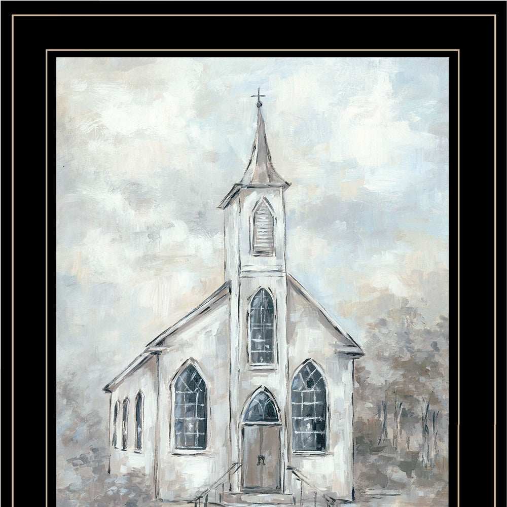 Faith 4 Black Framed Print Wall Art - Homeroots - Flyclothing LLC