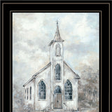Faith 4 Black Framed Print Wall Art - Homeroots