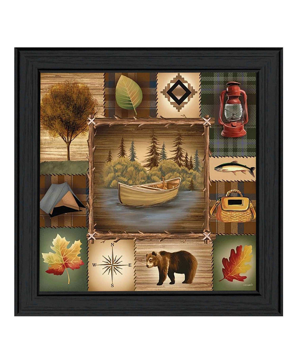 At the Lake 2 Black Framed Print Wall Art - Homeroots - Flyclothing LLC