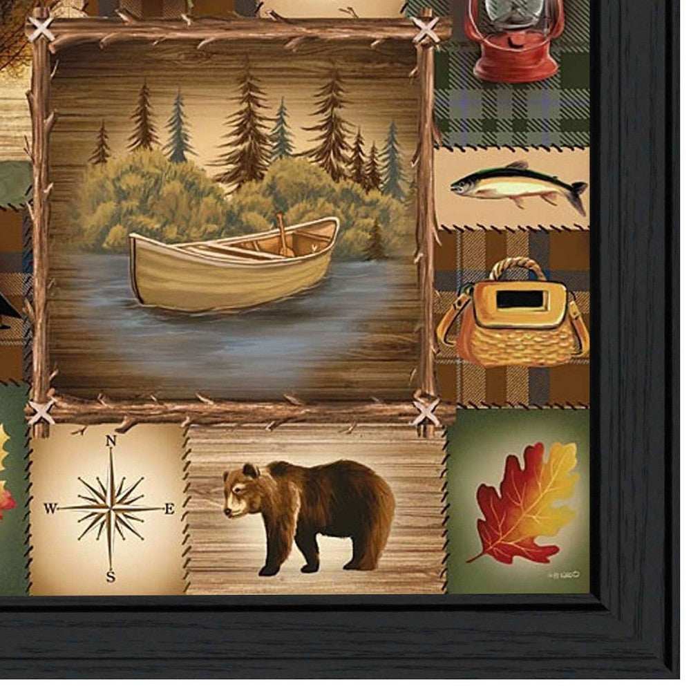 At the Lake 2 Black Framed Print Wall Art - Homeroots - Flyclothing LLC
