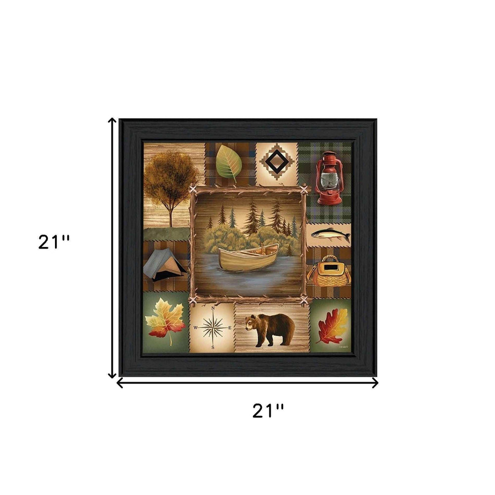 At the Lake 2 Black Framed Print Wall Art - Homeroots - Flyclothing LLC