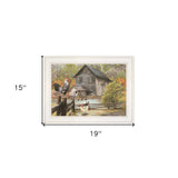 Down on the Farm I White Framed Print Wall Art - Homeroots - Flyclothing LLC