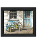Cheerful Chores Black Framed Print Wall Art - Homeroots